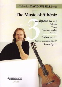 The Music of Albeniz Vol.3 (Russell) available at Guitar Notes.